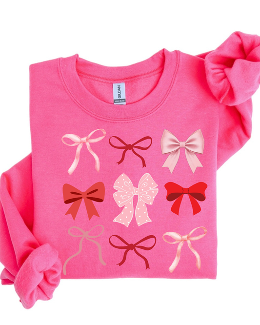Valentine's Day bow coquette