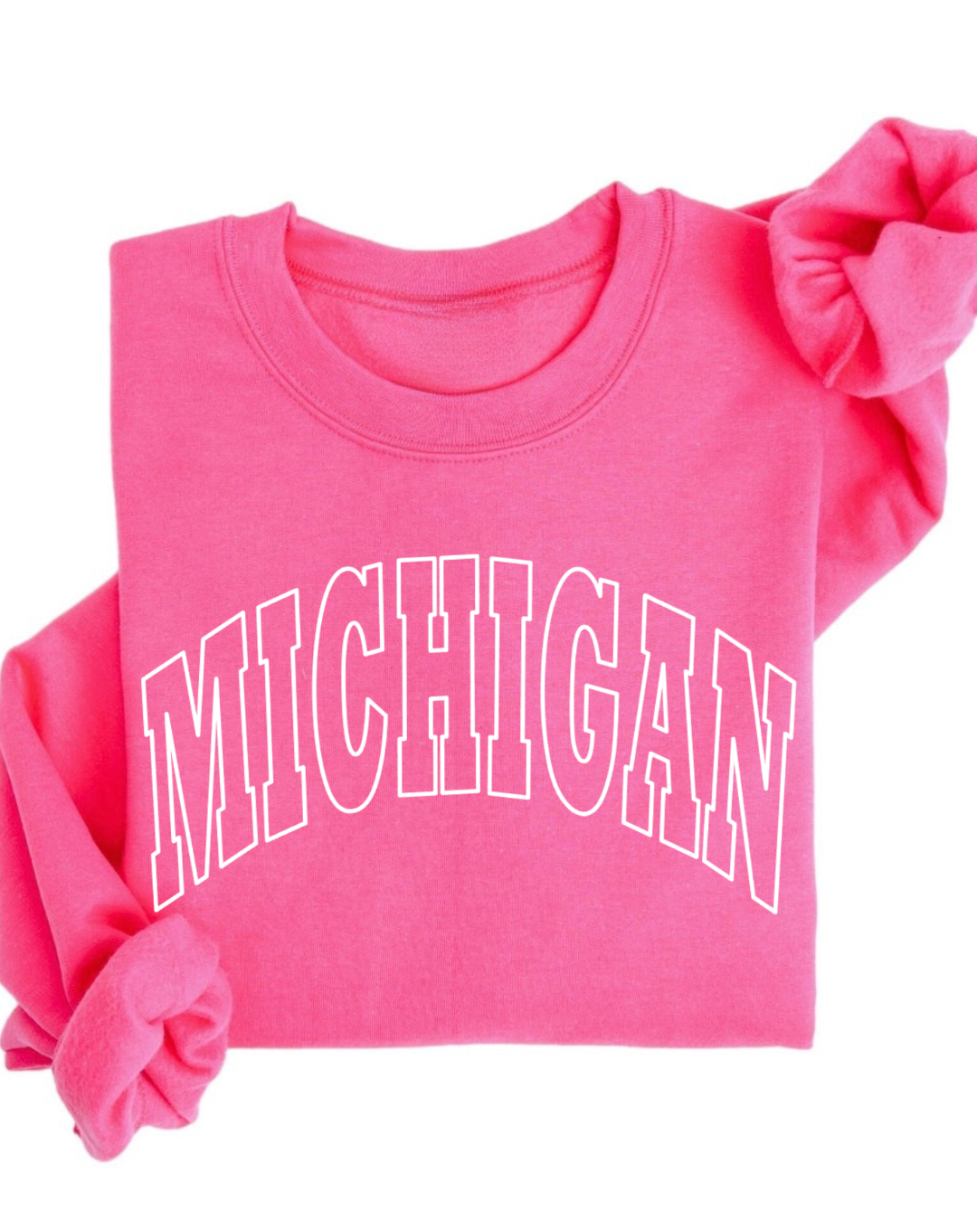 Spring Michigan crewneck