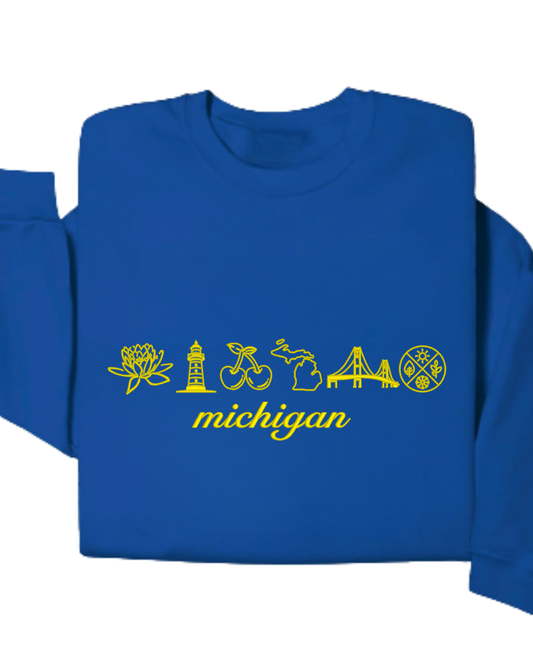Michigan icons